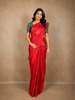 Rani Pink Butta Woven Kanchipuram Silk Saree