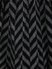 Classic Black Abstract Printed Design Cotton Anarkali Salwar Suit with Dupatta