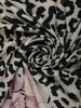 Classic Black Abstract Printed Design Semi Silk Fancy Saree with Floral Border