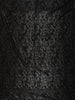 Classic Black Abstract Stone Embellished Design Satin Party Wear Saree with Stone Work Border