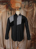 Classic Black Abstract Woven Design Pure Cotton Formal Wear Full Sleeve Men Shirt