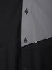 Classic Black Abstract Woven Design Pure Cotton Formal Wear Full Sleeve Men Shirt