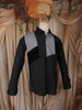Classic Black Abstract Woven Design Pure Cotton Formal Wear Full Sleeve Men Shirt