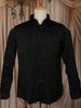 Classic Black Abstract Woven Design Pure Cotton Party Wear Full Sleeve Men Shirt