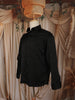 Classic Black Abstract Woven Design Pure Cotton Party Wear Full Sleeve Men Shirt