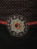 Classic Black Ajrakh Printed Design Cotton Straight Cut Salwar Suit with Contrast Dupatta