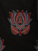 Classic Black Ajrakh Printed Design Cotton Straight Cut Salwar Suit with Dupatta
