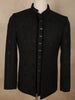 Classic Black Beads Embroidered Design Polynosic Men's Suit