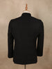 Classic Black Beads Embroidered Design Polynosic Men's Suit