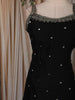 Classic Black Butta Zari Embroidered Design Silk Salwar Suit with Dupatta