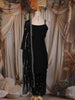 Classic Black Butta Zari Embroidered Design Silk Salwar Suit with Dupatta