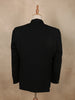Classic Black Embellished Design Polynosic Men's Suit