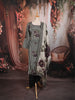 Classic Black Floral Beads Embroidered Design Crepe Silk Party Wear Straight Cut Salwar Suit with Matching Dupatta