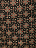 Classic Black Floral Printed Design Cotton Straight Cut Salwar Suit with Dupatta