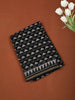 Classic Black Geometric Printed Design Chanderi Cotton Casual Wear Saree