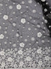 Classic Black Heavy Beads Embroidered Design Net Party Wear Saree with Matching Blouse