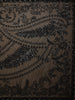 Classic Black Heavy Sequins Embroidered Design Net Designer Saree with Matching Blouse