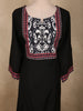 Classic Black Paisley Printed Design Cotton Salwar Suit with Dupatta