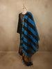 Classic Black Sequins and Beads Embroidered Design Cotton Salwar Suit with Dupatta