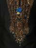 Classic Black Sequins and Beads Embroidered Design Cotton Salwar Suit with Dupatta