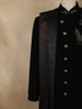 Classic Black Tree Motif Thread Embroidered Design Polynosic Men's Sherwani Suit