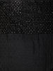 Classic Black Zig Zag Sequins Embroidered Design Chiffon Fancy Saree with Designer Border