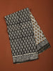 Classic Black and White Paisley Printed Design Cotton Casual Wear Saree