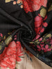 Classic Ivory Beige Floral Printed Design Semi Tussar Saree