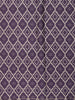 Classic Jet Black Floral Printed Design Semi Tussar Saree with Contrast Royal Plum Purple Border