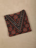 Classic Midnight Black Traditional Ajrakh Printed Design Cotton Unstitched Salwar Material