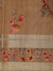 Coffee Brown Floral Printed Design Tussar Silk Saree