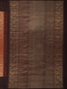 Coffee Brown Floral Zari Woven Design Pure Kanchipuram Silk Saree