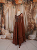 Coffee Brown Heavy Silver Beads Embellished Design Semi Silk Party Wear Lehenga With Matching Dupatta