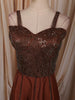 Coffee Brown Heavy Silver Beads Embellished Design Semi Silk Party Wear Lehenga With Matching Dupatta