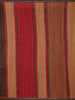 Coffee Brown Mini Checks And Floral Design Tussar Saree