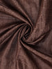 Coffee Brown Striped Design Semi Tussar Silk Saree with Elephant Pattern Zari Border