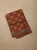 Coffee Brown Traditional Ajrakh Printed Design Cotton Unstitched Salwar Material with Dupatta