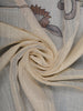 Coffee Brown Kalamkari Inspired Floral Printed Cotton Saree - Diadem