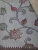 Coffee Brown Kalamkari Inspired Floral Printed Cotton Saree - Diadem
