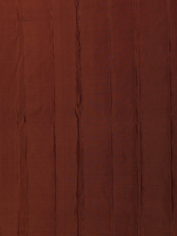 Coffee Brown Peacock Woven Pure Kanchipuram Silk Saree - Diadem