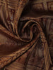 Coffee Brown Peacock Woven Pure Kanchipuram Silk Saree - Diadem