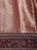 Copper Butta Zari Embroidered Design Pure Tissue Organza Party Wear Saree with Designer Border