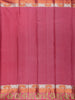 Copper Brown Floral Design Zari Border Silk Saree - Diadem