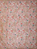Coral Peach Abstract Sequins Embroidered Design Pure Organza Party Wear Saree with Lace Border