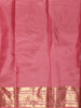 Coral Pink Butta Zari Woven Design Pure Kanchipuram Silk Saree with Zari  Woven Border