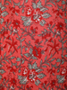 Coral Pink Floral Printed Design Cotton Straight Cut Salwar Suit with Dupatta