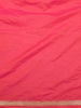 Coral Pink Floral Zari Woven Design Pure Banarasi Silk Saree with Designer Border