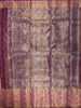 Coral Pink Floral Zari Woven Design Pure Kanchipuram Silk Saree with Contrast Zari Border