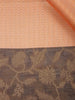 Coral Semi Tussar Silk Stripes Designed Saree - Diadem
