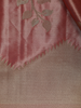 Coral floral Design Tissue Saree - Diadem